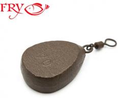 Грузило коропове Пласке, 80г (552572)