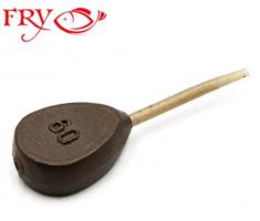 Грузило коропове Пласке in-line, 100г (582964)