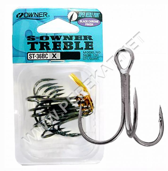 Гачок потрійний Owner ST-36BC №2/0 (386279)