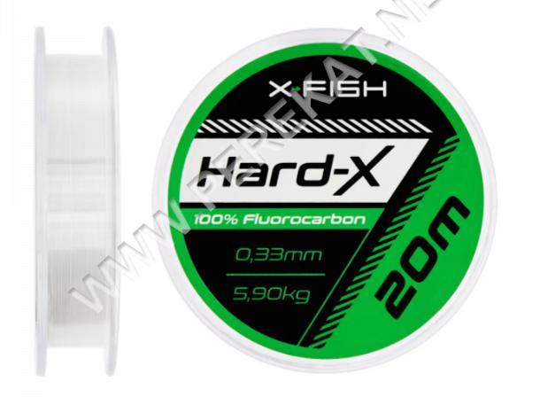 Флюорокарбон X-Fish Hard-X 20m (clear) 0.33mm 5.90kg (921998)