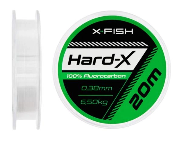 Флюорокарбон X-Fish Hard-X Clear 0.38 мм 6.5 кг 20 м