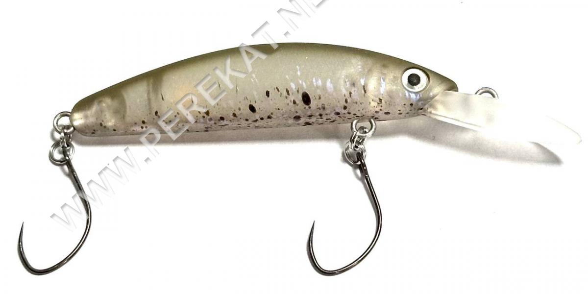 Воблер DAIWA Presso Double Clutch 48F 2.5g #Brown Pearl Splash (484304)