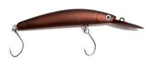 Воблер DAIWA Presso Double Clutch 60F1 Tuned by HMKL 2.9g #All Brown (190724)