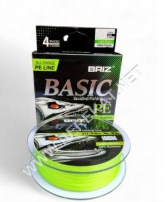 Шнур поводочний Briz Basic PE 0.40 (916016)