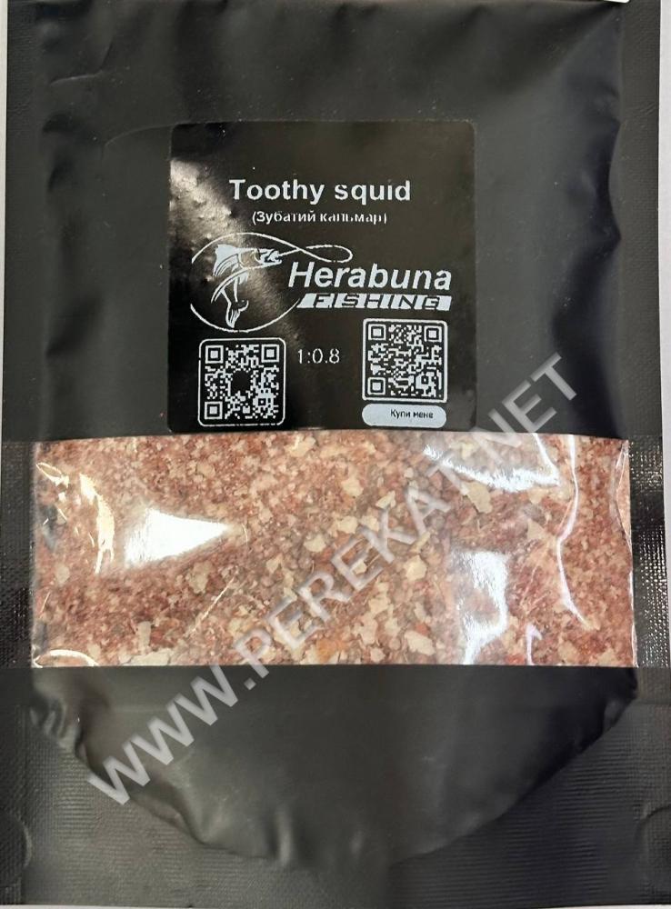 Тісто Herabunafishing Toothy squid 150гр (706852)
