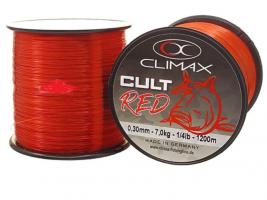 Волосінь CLIMAX CULT Carpline red 0.30 7 kg, червона 1/4 lbs (1200m) (563097)