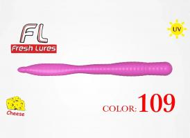 Силікон FreshLures FlatWorm колір 109, аромат сир (320852)