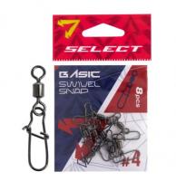 Вертлюжок з застібкою Select Basic Swivel Snap #4 (8 шт/уп) (902342)