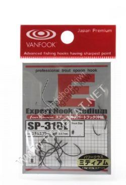 Гачок VANFOOK Expert Hook Medium Axis SP-31BL [Stealth Black] #8 (8pcs) (289809)