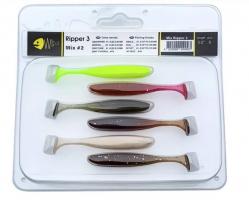 Набір силіконових приманок Wist Ripper 3'' Mix #2 (727067)