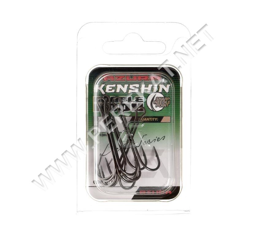Гачок подвійний Azura Kenshin Double Hook light series #1/0 6pcs (766500)