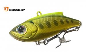 Воблер BASSDAY ORC Range Vib 55ES 10г #MH-800 Gold Yamame Chart Back (151993)