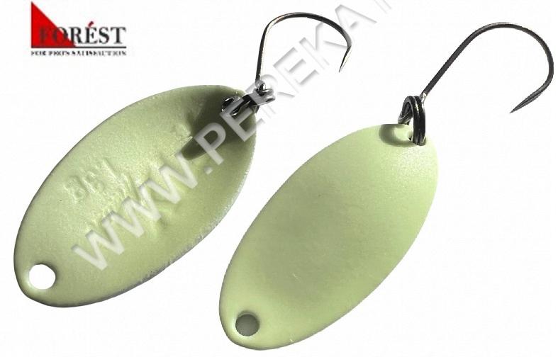 Блешня FOREST Fix Match 1.3g #18 Green Glow (695067)