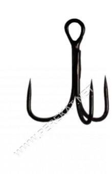Гачок потрiйний OWNER (STBL-1.56BC) 11637-12 №12 8шт. black (468114)