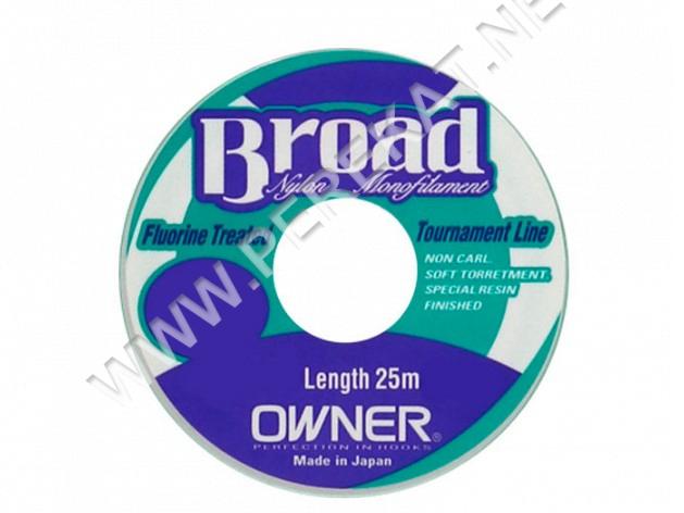 Волосінь Owner Broad 25m 0.08 (815508)