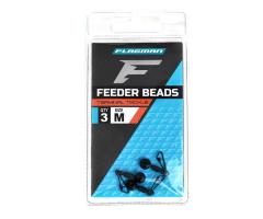 FLAGMAN Вертлюг із застібкою на керамічній основі Feeder Beads 3pcs (72747)