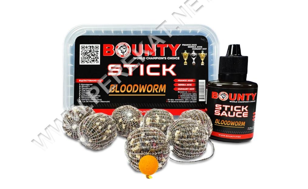Готовий ПВА-Стік BOUNTY BLOODWORM 20шт. (754628)