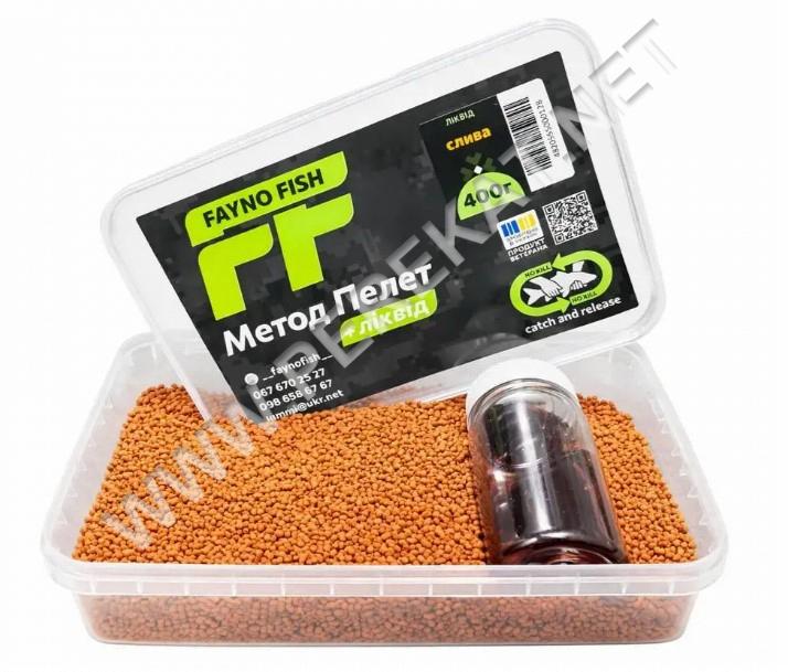 Method pellets Fayno Fish - Слива 400гр контейнер (942885)