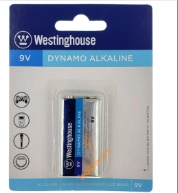 Батарейка крона WestingHouse 9 В Plus Alkaline