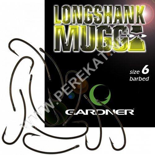 Крючки  LONG SHANK MUGGA HOOKS №6 (10шт) (45516)