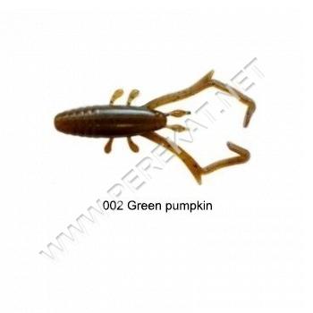 Силикон Reins DELTA SHRIMP 002 Green Pumpkin 12 шт (24272)