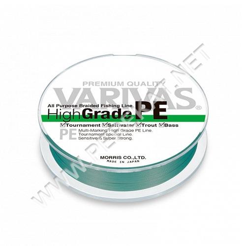 Шнур Varivas High Grade PE, Green, #1 (24428)