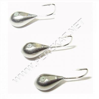 Мормышка Киселевка D2.15mm (0.15gr) никель (24530)
