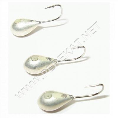 Мормышка Киселевка D2.8mm (0.31gr) серебро (24551)