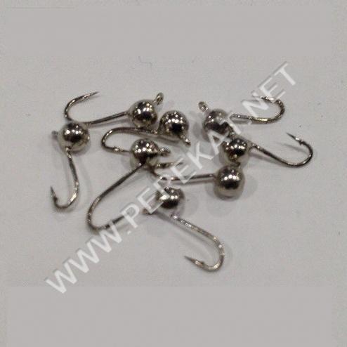 Мормышка Adams дробинка D4,0mm (0,57gr, №14) никель (24657)