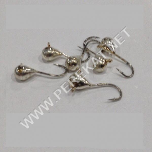 Мормышка Adams капля D2,5mm (0,19gr, №20) серебро (24662)