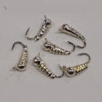 Мормышка Adams личинка S (0,43gr, №16) серебро (24685)