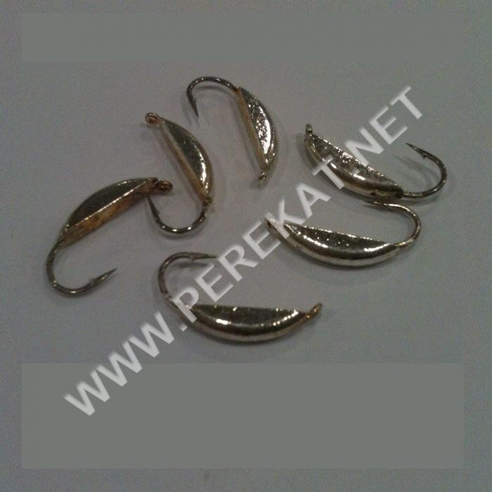 Мормышка Adams сегмент D1,9mm (0,44gr, №16) серебро (24732)