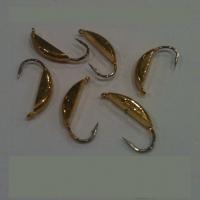 Мормышка Adams сегмент D2,5mm (0,76gr, №12) золото (24739)