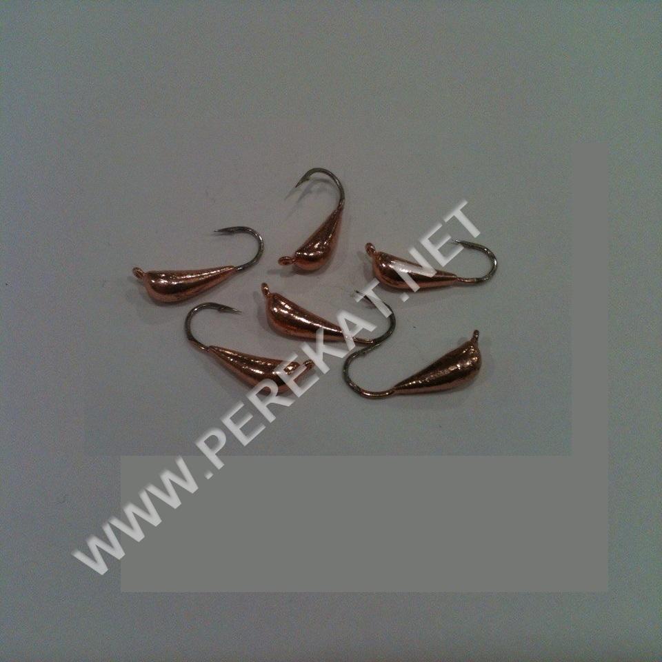 Мормышка Adams уралка D2,5mm (0,42gr, №16) медь (24746)