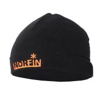 308711-L	Шапка флисовая подрастков.  Norfin FLEECE JUNIOR (чёрн.) р.L (24770)