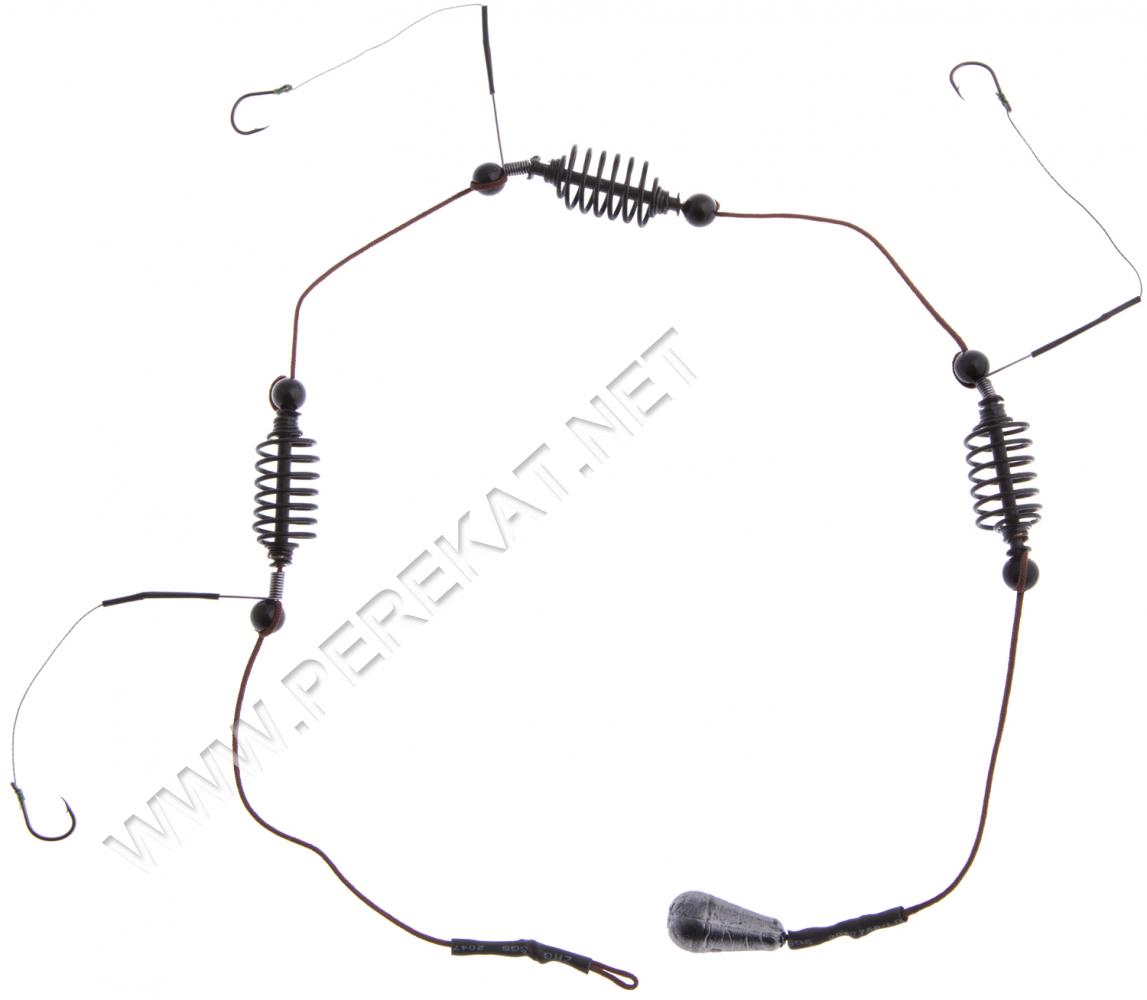 Оснастка Select кормушка пружина крашенная 40g 3кр №8 (35501)