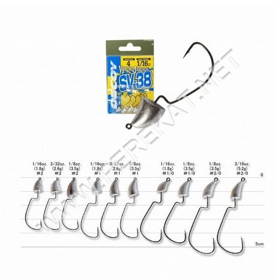 Крючок Decoy Violence Jighead SV-38 #6 1/32 (25152)