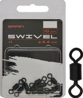 Вертлюжок Brain Swivel #1, 20mm, diam 4.4mm (10 шт/уп) SGCA-8008-1 (48092)