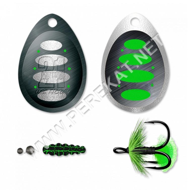 Блесна Pontoon 21 SYNCHRONY #1, вертушка 3гр. SY1 T04-274 (25635)