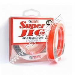 Шнур FANATIK Super Jig PE X8 120m 0.4/0.10mm Orange (39559)