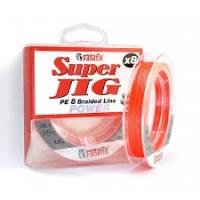 Шнур FANATIK Super Jig PE X8 120m 0.4/0.10mm Orange (39559)