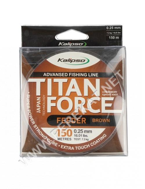 Леска Kalipso Titan Force Feeder BR 150м 0.28мм (40781)