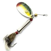 Вертушка Dardevle Notangle Spinner 7g #Black Perch				