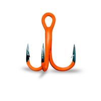 Трійник Gurza Round Treble ST-36 UV ORANG #12 (73798)