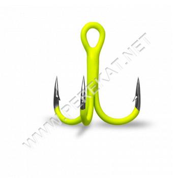 Трійник Gurza Round Treble ST-36 UV CHARTREUSE # 10 (73803)