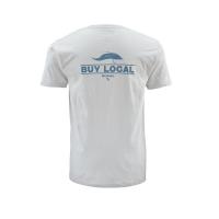 Футболка Simms CBY Buy Local Salt SS T Grey M (28678)