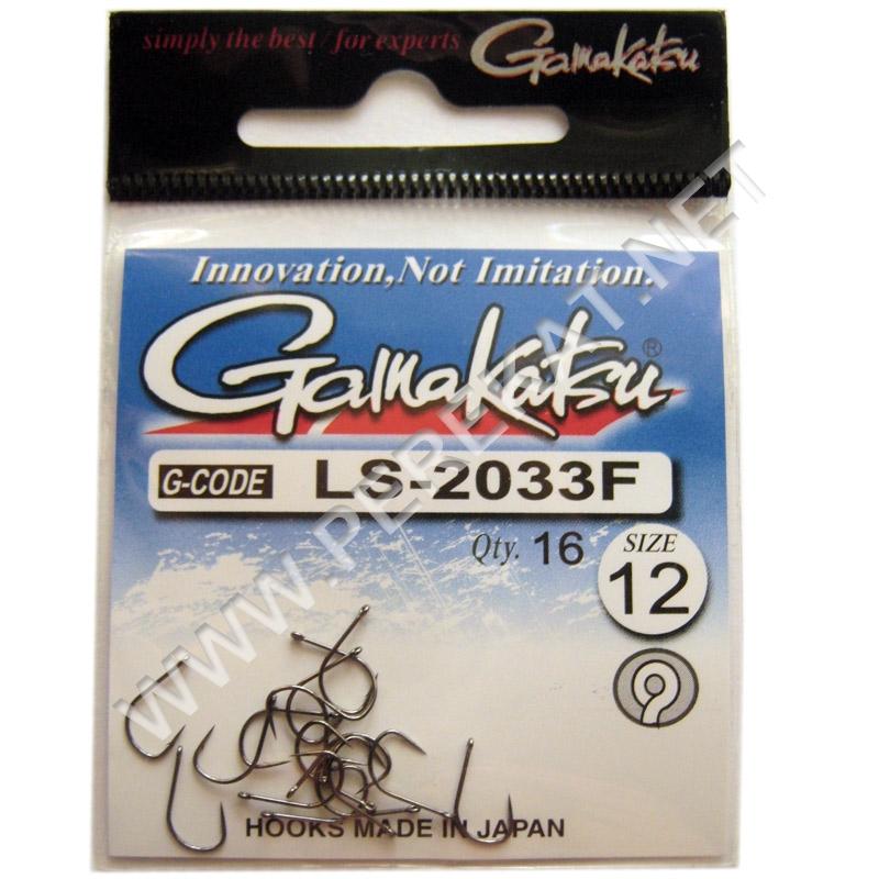 Крючок Gamakatsu LS-2033F 006 Ring Eye Serie 14шт. (28813)
