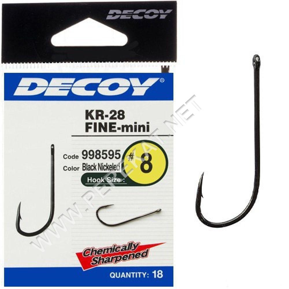 Крючки Decoy KR-28 Fine mini №16 (28896)