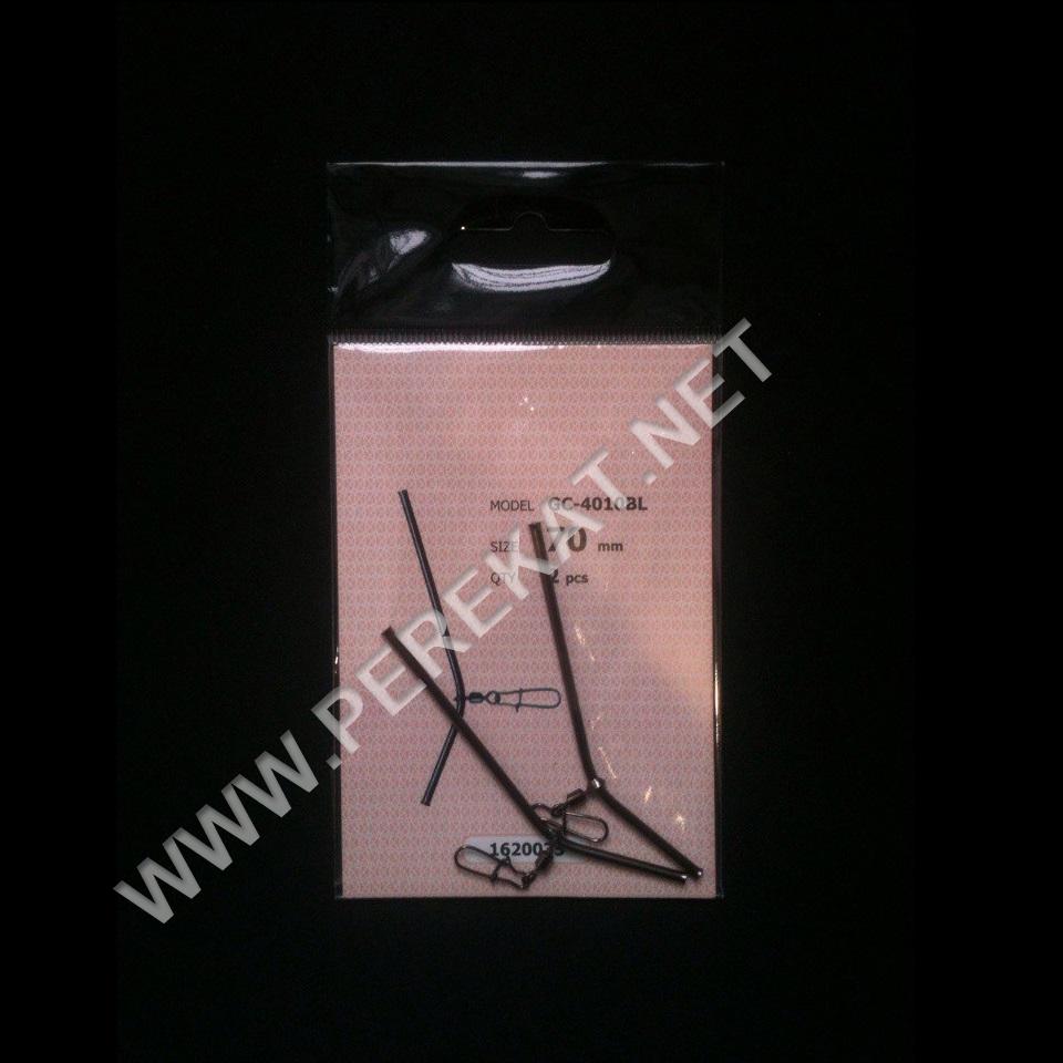 Протизакручувач GC Feeder 4010BL 90мм Black(2шт) (29429)