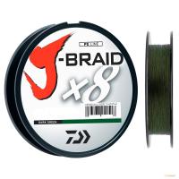 шнур Daiwa J-braid dark green 150m 0.23 20lb (29745)
